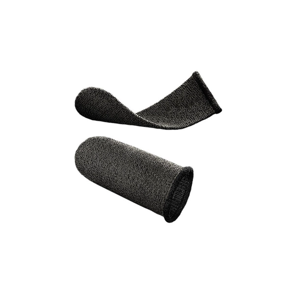 HOCO GM4 Phantom Superconducting fiber mobile game finger cots(silver Fiber)black and silver