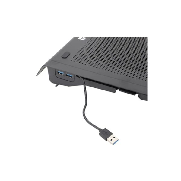 ნოუთბუქის ქულერი: THERMALRIGHT TR-NCP01B Notebook Cooling Stand Black