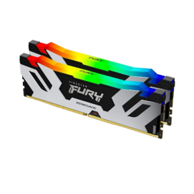 PC Components/ Memory/ DDR5 DIMM/ Kingston FURY Renegade KF564C32RSAK2-64 64GB (2x32GB)  DDR5-6400 silver/black