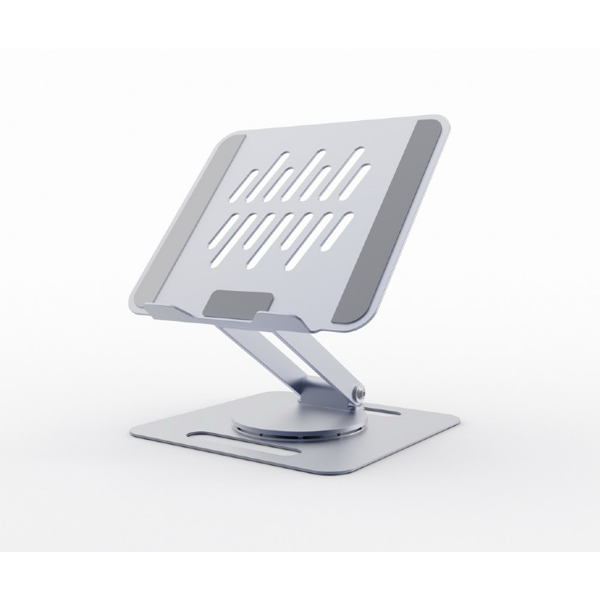 ნოუთბუქის სადგამი: Gembird NBS-DR1-01 Rotating notebook riser stand space grey