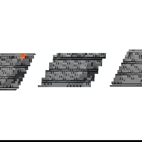 Mechanical keyboard Keychron K1 Max 84 keys, Gateron Brown, WL/BT/USB-A, RGB, black