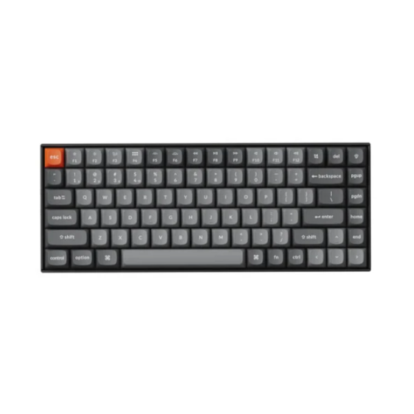 Mechanical keyboard Keychron K2 Max 84 keys, K Brown, WL/BT/USB-A, RGB, black