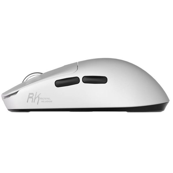 მაუსი Royal Kludge RKM3, Wireless, 2.4GHz, Bluetooth, USB, Gaming Mouse, White