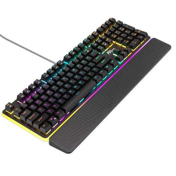 კლავიატურა Royal Kludge RK918 Mechanical Keyboard, Brown switch, Wired, USB, Black