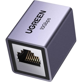 LAN გადასაბმელი UGREEN NW261 (15117), 10Gbps, Ethernet Coupler, Space Gray