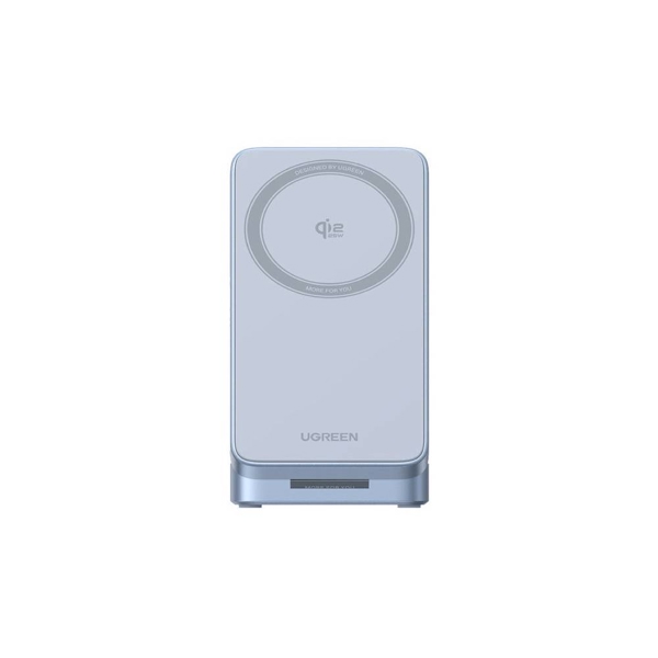 უსადენო დამტენი UGREEN W757 (65901), MagFlow 25W, 3-in-1 Magnetic Wireless Charger, Blue