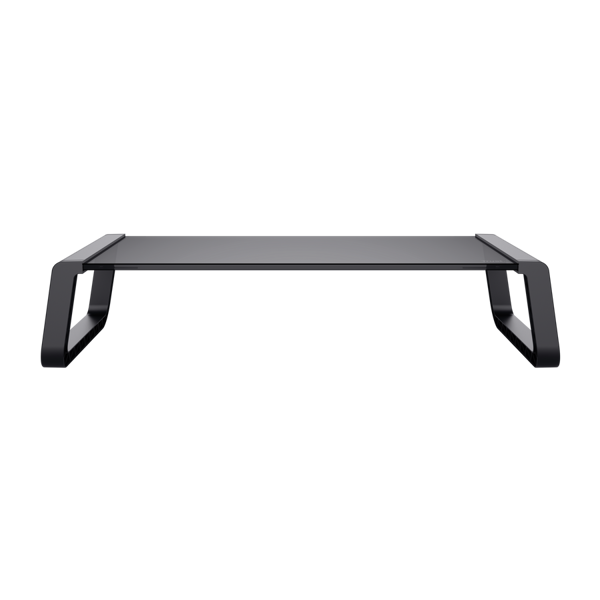 25271 MONTA GLASS MONITOR STAND BLK