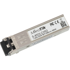 1.25 გბ/წმ SFP მოდული, მრავალ მოდიანი, LC დუპლექსი