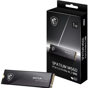 PC Components/ SSD/ SSD PCIE G5 M.2 NVME 1TB SPAT. M560 S78-440L0F0-P83 MSI