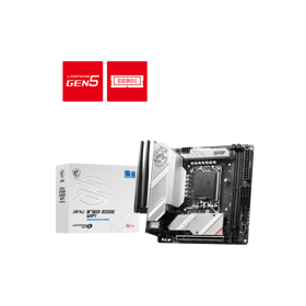 MSI Motherboard MPG B760I EDGE WIFI s1700 B760 2xDDR5 M.2 HDMI DP WiFi BT mITX