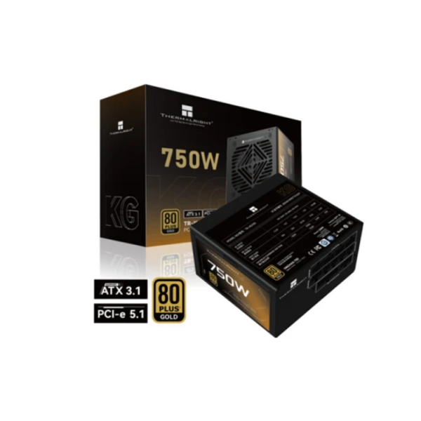 კვების ბლოკი: THERMALRIGHT TR-KG750 750W 80 PLUS GOLD ATX 3.1 Full-Modular