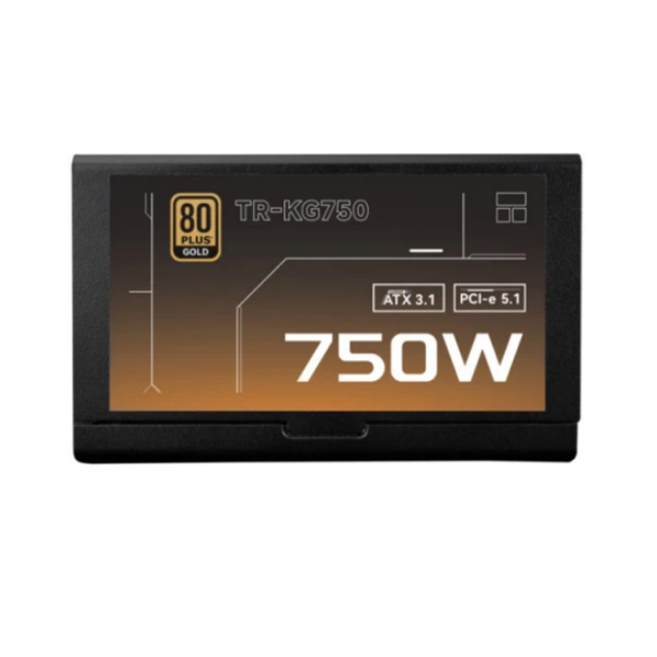კვების ბლოკი: THERMALRIGHT TR-KG750 750W 80 PLUS GOLD ATX 3.1 Full-Modular