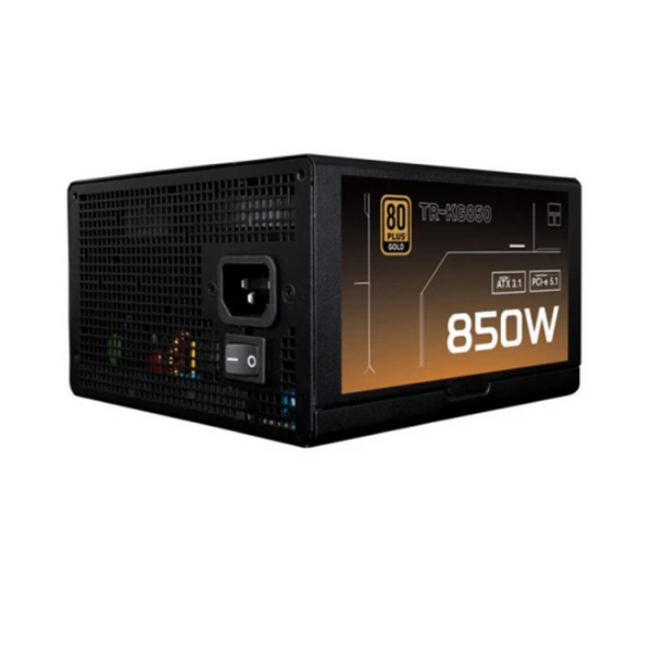 კვების ბლოკი: THERMALRIGHT TR-KG850 850W 80 PLUS GOLD ATX 3.1 Full-Modular