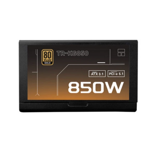კვების ბლოკი: THERMALRIGHT TR-KG850 850W 80 PLUS GOLD ATX 3.1 Full-Modular