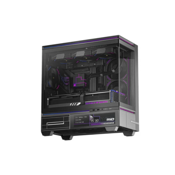 ქეისი: THERMALRIGHT TL-M10 Vision With Screen No Fan Black