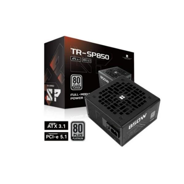 კვების ბლოკი: THERMALRIGHT TR-SP850 850W 80 PLUS PLATINUM ATX 3.1 Full-Modular