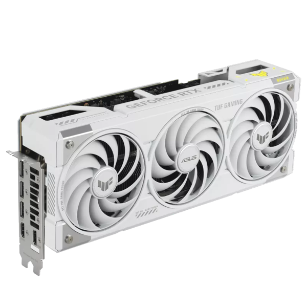 ASUS Graphic Card GeForce RTX 5070 TI 16GB GDDR7 OC TUF-RTX5070TI-O16G-WHITE-GAMING WHITE