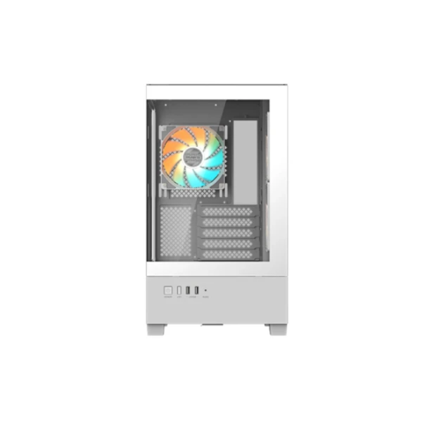 ქეისი: Gigabyte C201PI PANORAMIC ICE 3x120mm ARGB Fans Midi Tower White