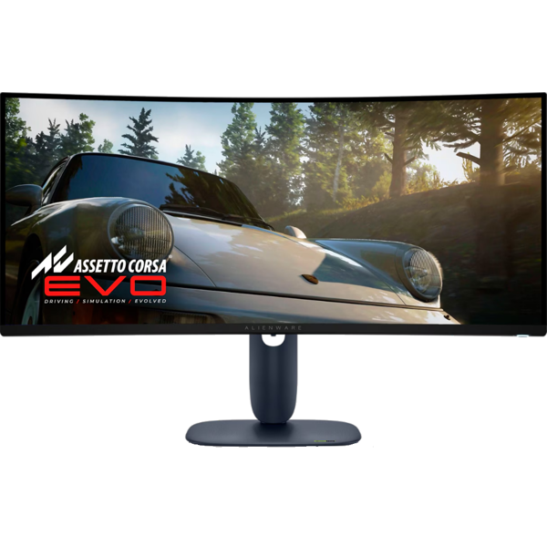 DELL Monitor 34" AW3425DW 2xHDMI, DP, USB, QD-OLED, 3440x1440, 21:9, 240Hz, 0.03ms, DCI-P3 99.3%, CURVED, G-SYNC, FreeSync, AdaptiveSync, HAS, HDR Tru