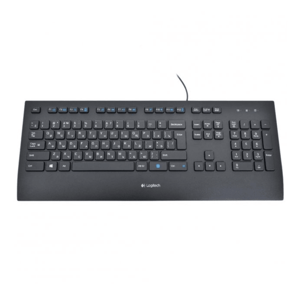 Keyboard/ LOGITECH Corded Keyboard K280E - INTNL Business - Russian layout