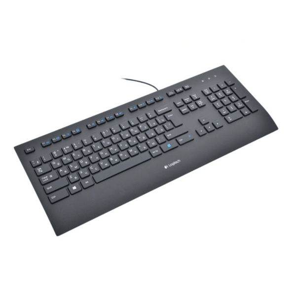 Keyboard/ LOGITECH Corded Keyboard K280E - INTNL Business - Russian layout