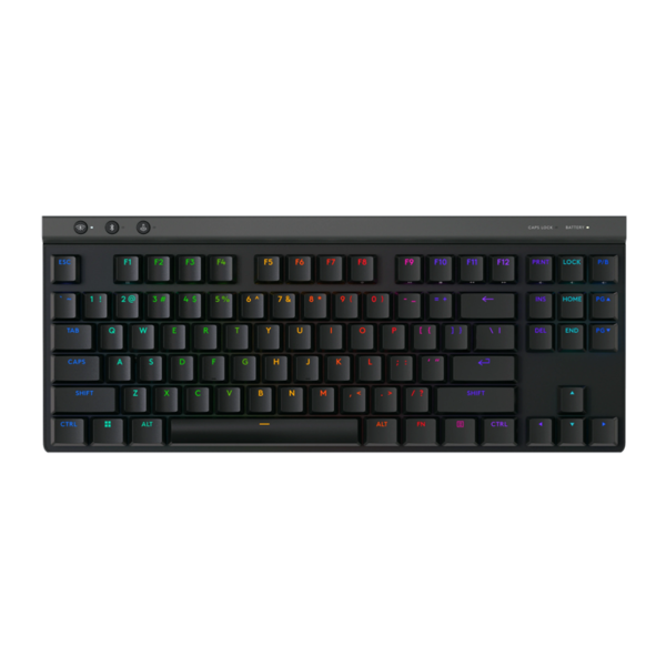 Keyboard/ LOGITECH G515 LIGHTSPEED TKL Gaming Keyboard - BLACK - US INT'L - 2.4GHZ/BT - EMEA28i-935 - TACTILE