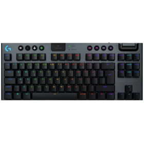 Keyboard/ LOGITECH G915 X LIGHTSPEED TKL Wireless Gaming Keyboard - BLACK - US INT'L - 2.4GHZ/BT - N/A - EMEA2