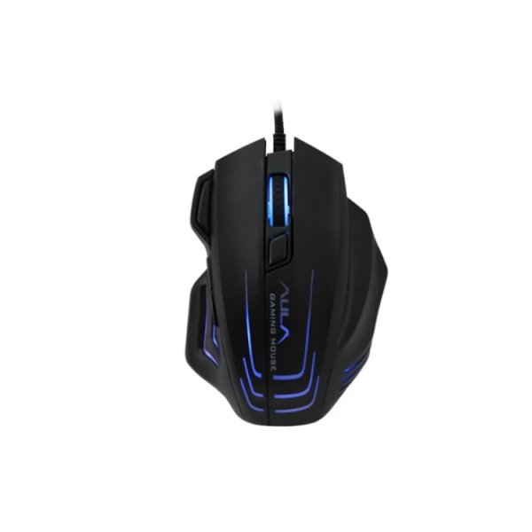 მაუსი: AULA S18 Black-Rainbow Backlight Wired Gaming Mouse Black