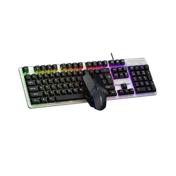 კლავიატურა-მაუსი: AULA F3061 Membrane Gaming Keyboard & Mouse Combo