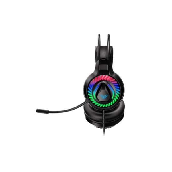 ყურსასმენი: AULA S605 RGB Wired Gaming Headset Black