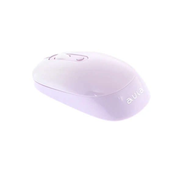 მაუსი: AULA AM207 Wireless Mouse Purple