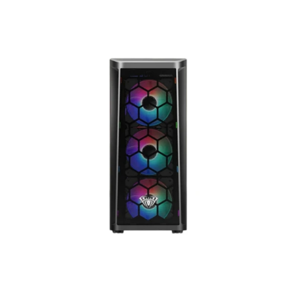 ქეისი: AULA FZ002 4x120mm ARGB Fans Mid Tower Black