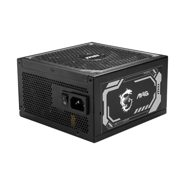 MSI PSU MAG A1000GL PCIE5 90%, 80 PLUS Gold, 135mm, 1xMB 24pin, 2xCPU(4+4 pin), 4xMolex, 12xSATA, 4xPCIe 8pin(6+2), 1xPCIe GEN5 16pin, Fully Modular