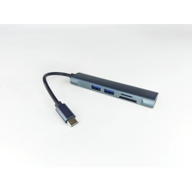 Jokade jC011 BIAOCHUANG Series Type-C multi-function converter (USB3.0*3+SD+TF)