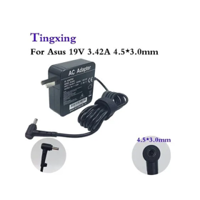 ლეპტოპის დამტენი Power adapter for ASUS PA-65W 19V 3.42A 4.5*3.0mm EU plug