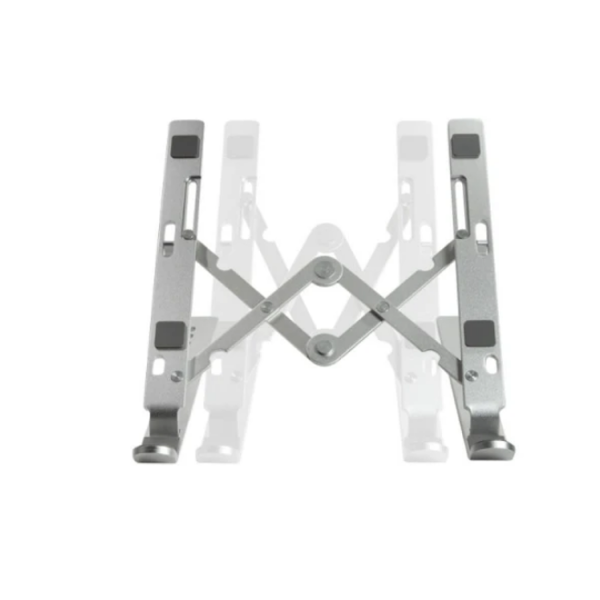 ნოუთბუქის სადგამი: LogiLink AA0134 Notebook stand foldable aluminum silver