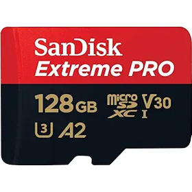 SanDisk 128GB Extreme Pro microSD UHS-I Memory Card - SDSQXCD-128G-GN6MA(286081570073)
