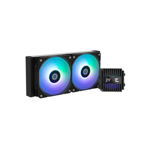 Zalman LCS Alpha 2SE A24 ARGB, LGA1851, 1700, 1200, 115x, AM5, AM4, TDP ___W, black