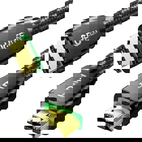 HDMI კაბელი UGREEN HD118 (40414), 4K UHD High Speed HDMI 2.0 Cable, 10m, Black