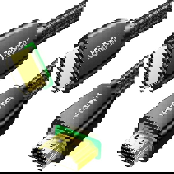 HDMI კაბელი UGREEN HD118 (40414), 4K UHD High Speed HDMI 2.0 Cable, 10m, Black