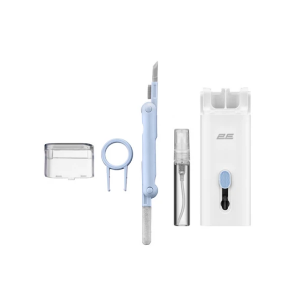 2E Cleaning Kit 7in1, white/blue