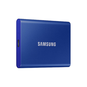 PC Components/ HDD/ External/ 2.5"/ Samsung T7 Portable SSD - 1 TB - USB 3.2 Gen.2 External SSD Indigo Blue