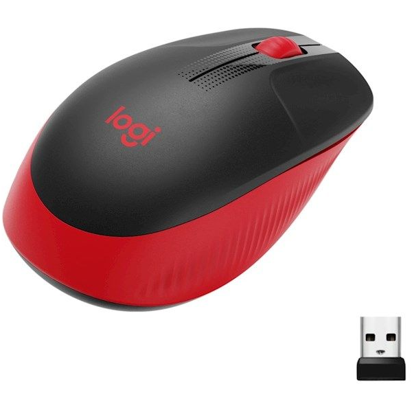 Logitech M190 wireless mouse RED L910-005908