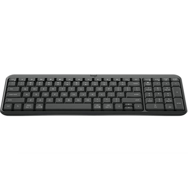 LOGITECH K250 Compact Bluetooth Wireless Keyboard - GRAPHITE - RUS - 2.4GHZ/BT - INTNL-973 L920-013452
