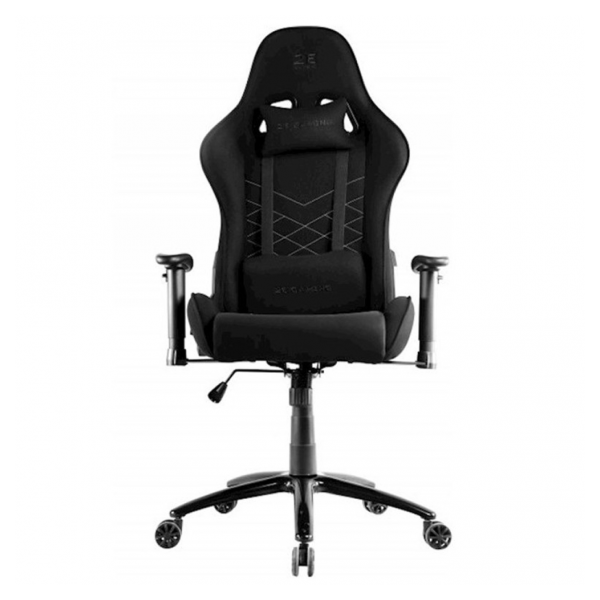 2E GAMING Chair BUSHIDO Lite, fabric, 2D-Armrests, dark grey