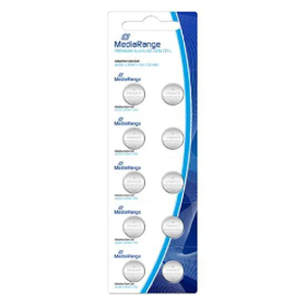 შეკვრა ელემენტების Premium Alkaline Battery AG10/LR54 / lr1130  MRBAT112 MediaRange 4260283116164