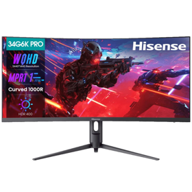 Hisense 34G6K-PRO VA Curved Monitor 4K UHD (3840 x 2160)
