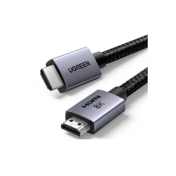 HDMI კაბელი UGREEN HD171(25910), 8K HDMI To HDMI, 2M, Grey