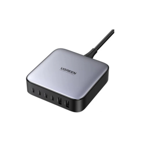 დამტენი UGREEN CD271 (40914), 200W, 4xUSB-C, Type-c, 2xUSB, Space Gray