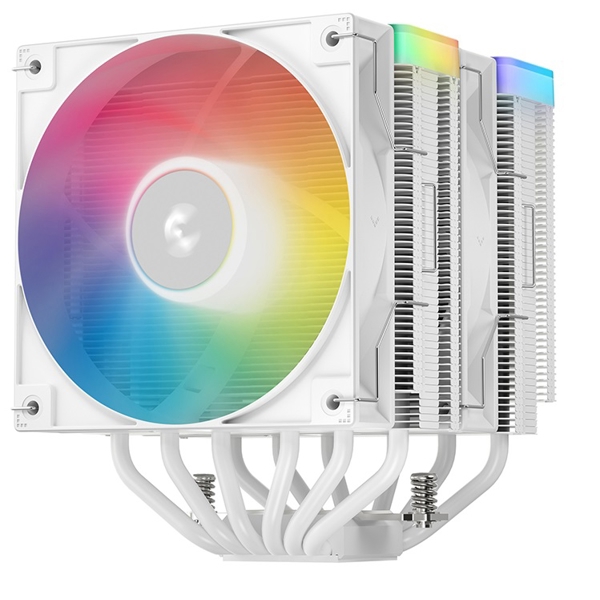DeepCool AG620 WH ARGB V2, 120mm, 1950RPM, Cooler, White